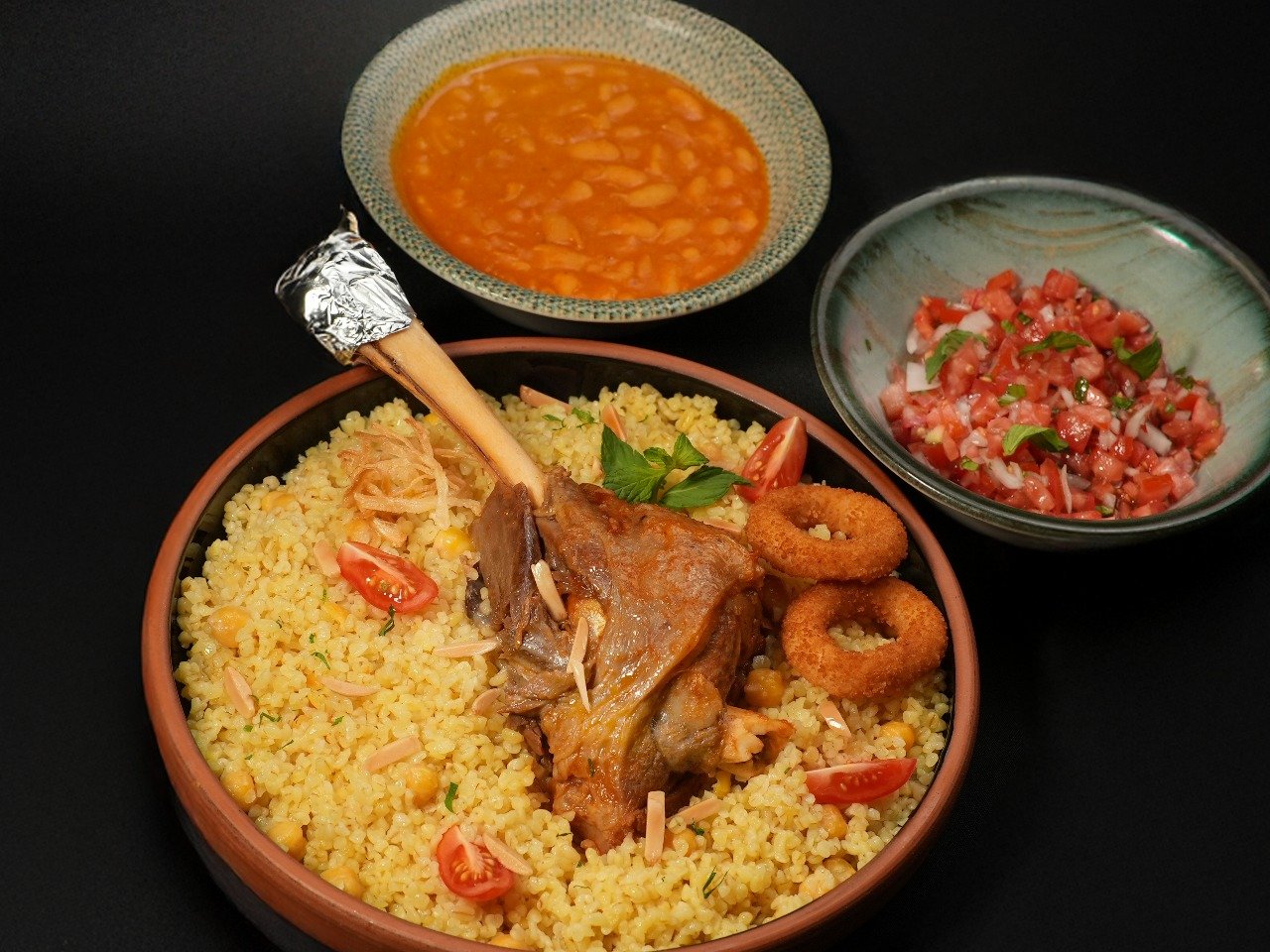 برغل بدفين لحم